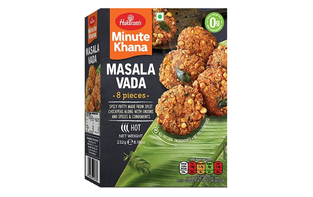 Haldiram's Minute Khana Masala Vada   Box  232 grams